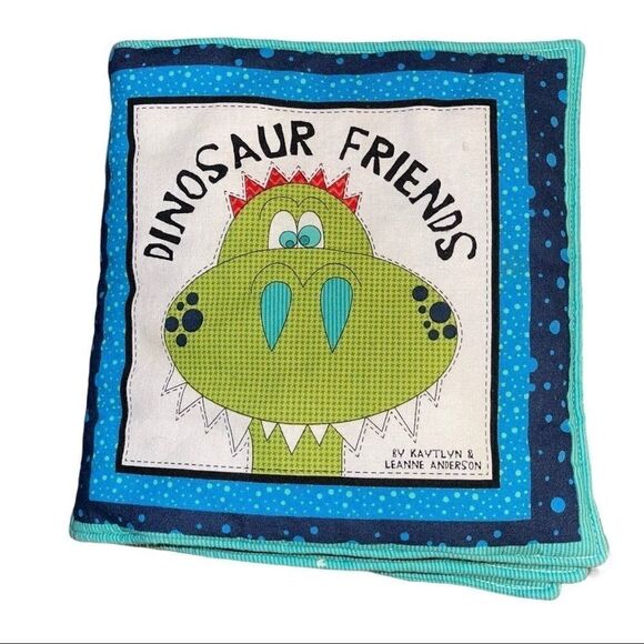 Other - 4/$25 - Dinosaur Friends Soft Cloth Book
